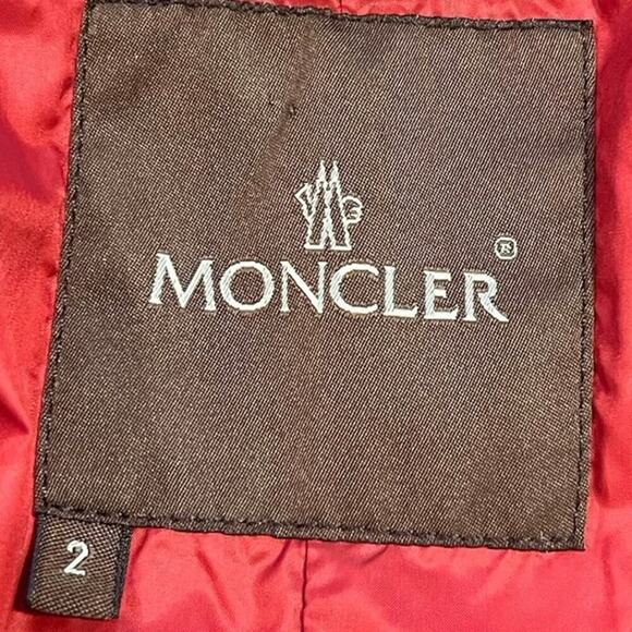 Moncler Red Jacket - Picture 9 of 11